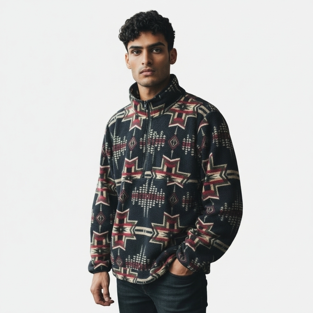 Powder River Mens Aztec Pullover